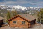 Spanish Peaks views line the backdrop of this Cowboy Heaven Cabin.